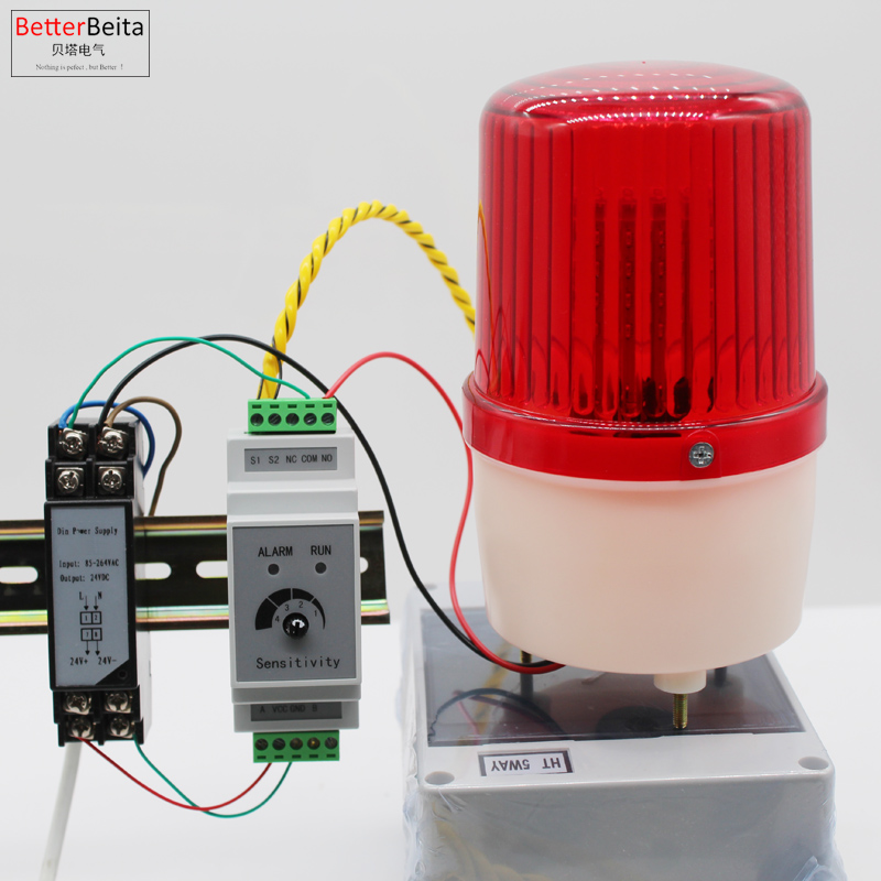 Water Leak Detector Wired - 1ชุดDin Liquid Water Leakage Detectorอุปกรณ์เตือนภัยเซนเซอร์ลวดน้ำเอาต์พุตสวิทช์น้ำท่วมLiquidรั่วอุปกรณ์