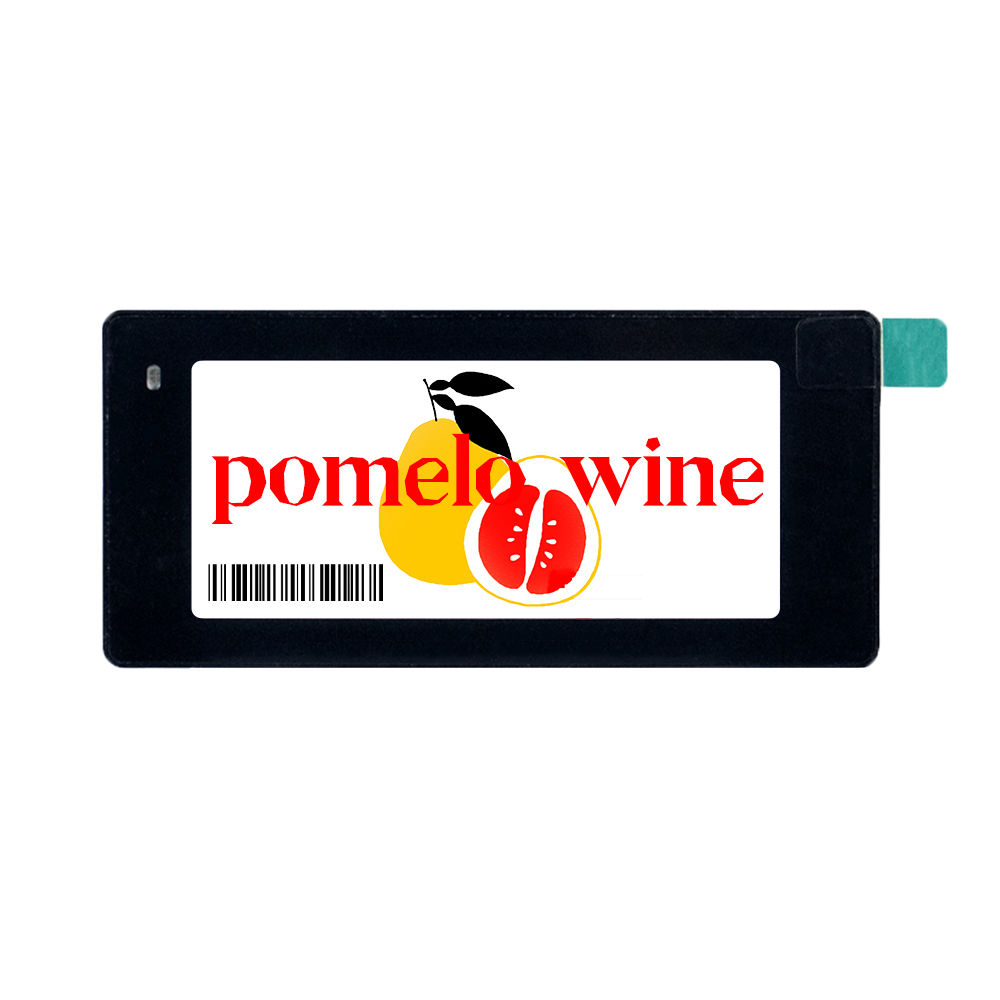 Display Epaper 2.9 - ป้ายราคาอิเล็กทรอนิกส์ Epaper ESL สี่สี ตัวเรือนสีดำ ขนาด