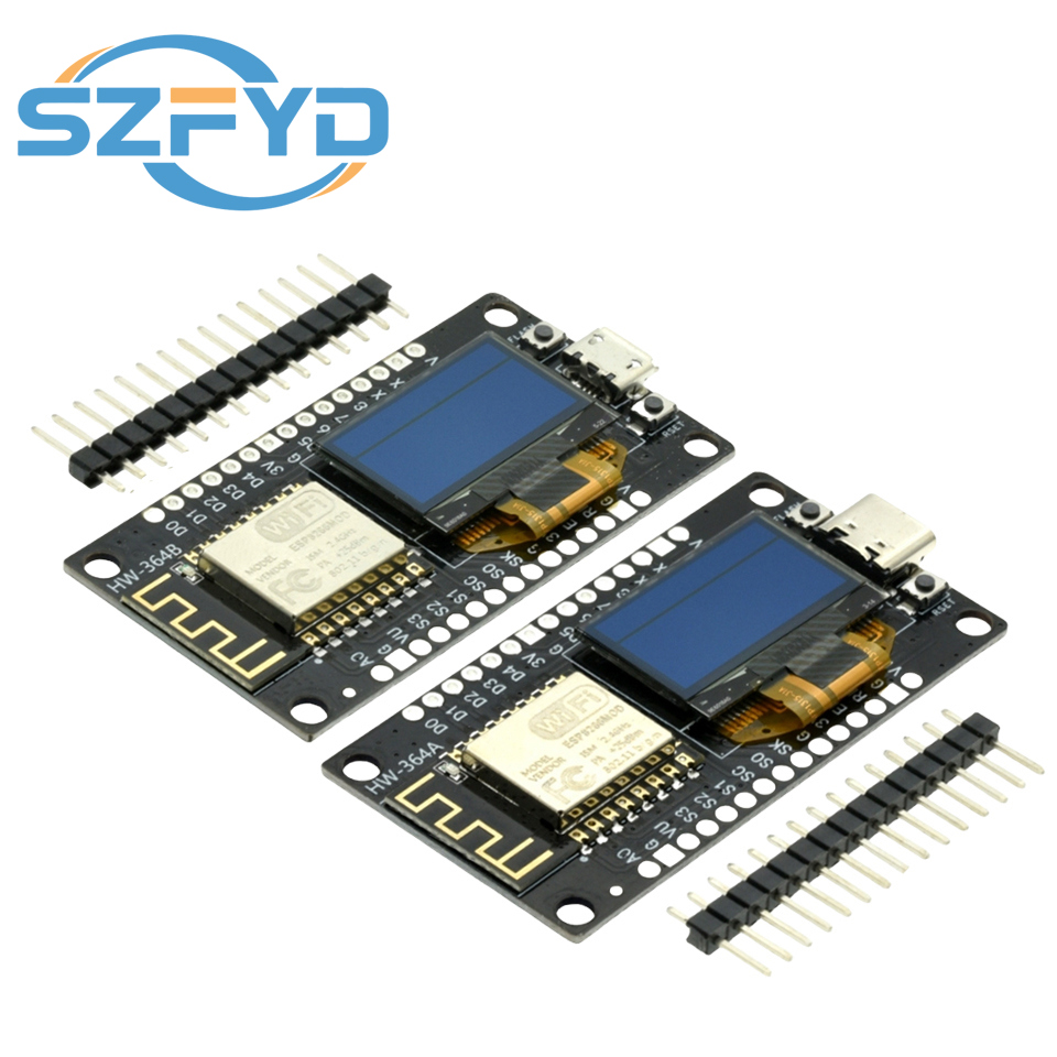 Esp8266 Nodemcu Board - NodeMCU ESP8266 บอร์ดพัฒนา 0.96 นิ้ว OLED