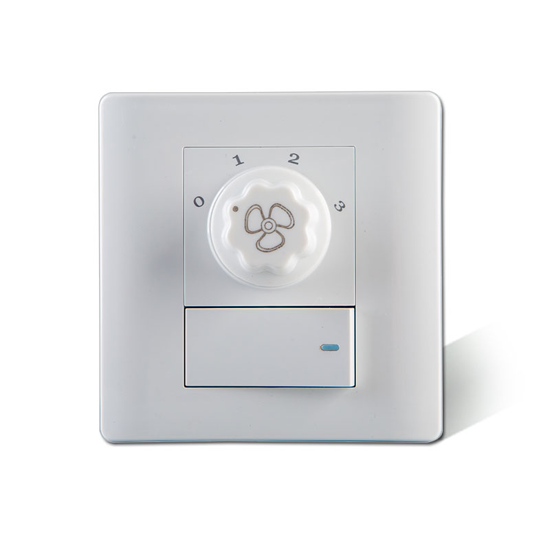 Home Automation Industry - สวิตช์ไฟติดผนังควบคุมด้วยพัดลมเพดานสวิตช์ความเร็ว3ระดับสวิตช์ควบคุมความเร็วอุปกรณ์สมาร์ทโฮมชีวิตอัจฉริยะ สวิทซ์รีโมท สวิตช์ ปุ่มกด สลับแหล่งจ่าย เต้ารับปลั๊กไฟ