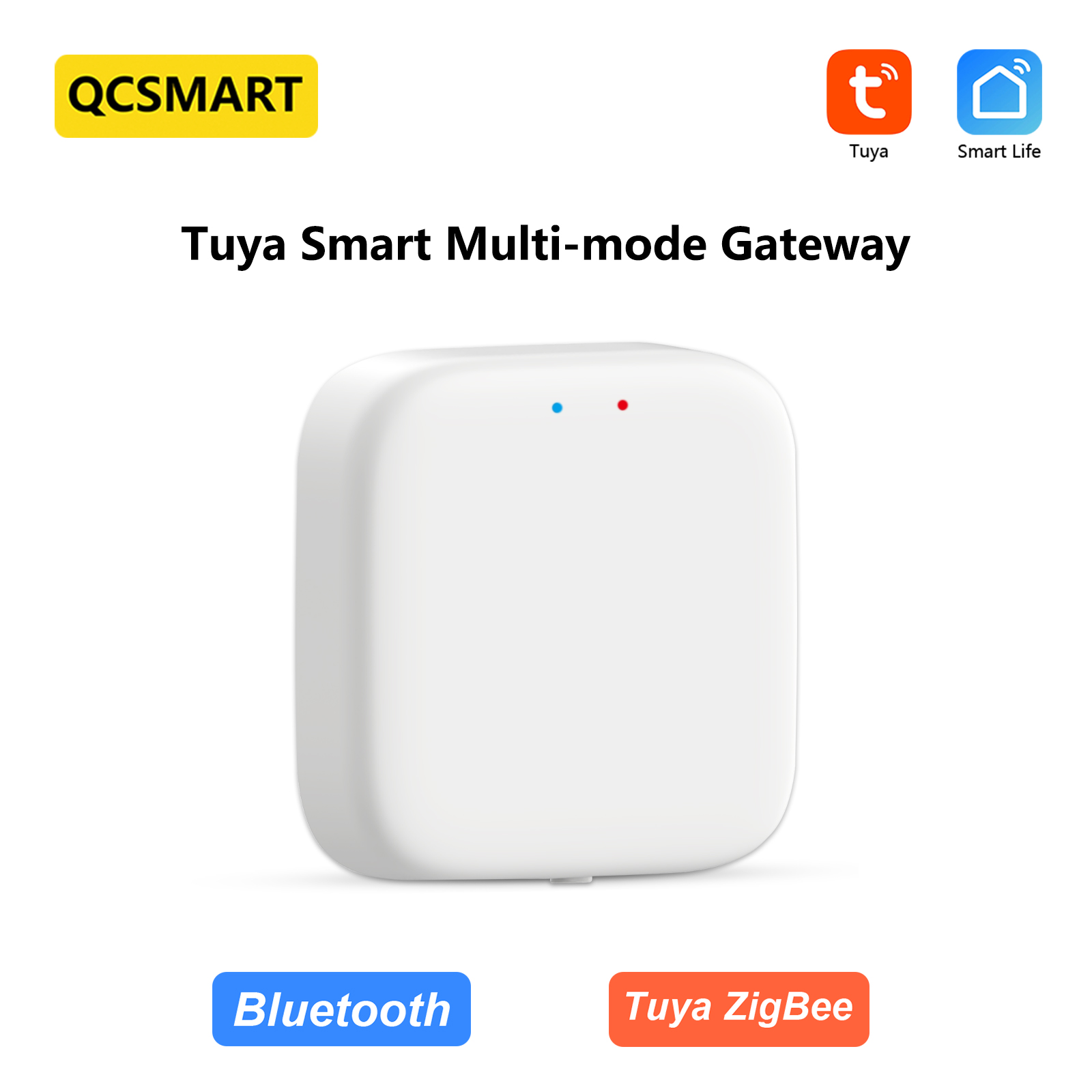 Diy Smart Home Automation Devices - Tuya สมาร์ทหลายโหมดบลูทูธไร้สายเกตเวย์ฮับไร้สายอุปกรณ์ ZigBee เชื่อมต่อตาข่ายระบบอัตโนมัติ DIY