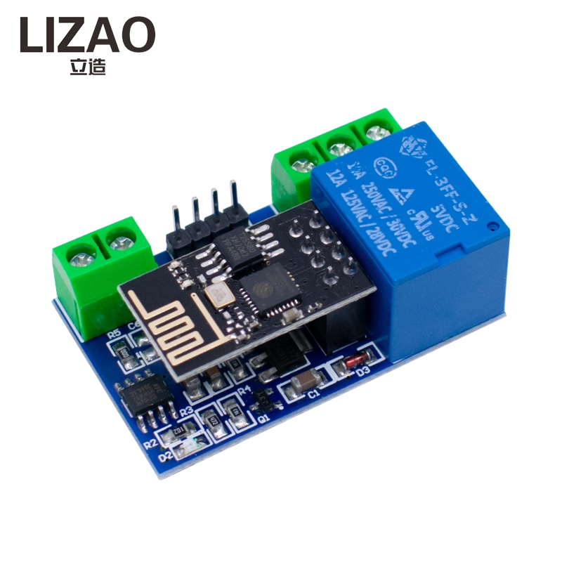 Iot Diy Home Automation - LIZAO ESP8266 5V WiFi IoT โมดูลรีเลย์ระบบอัตโนมัติในบ้านรีโมทคอนโทรลสวิตช์