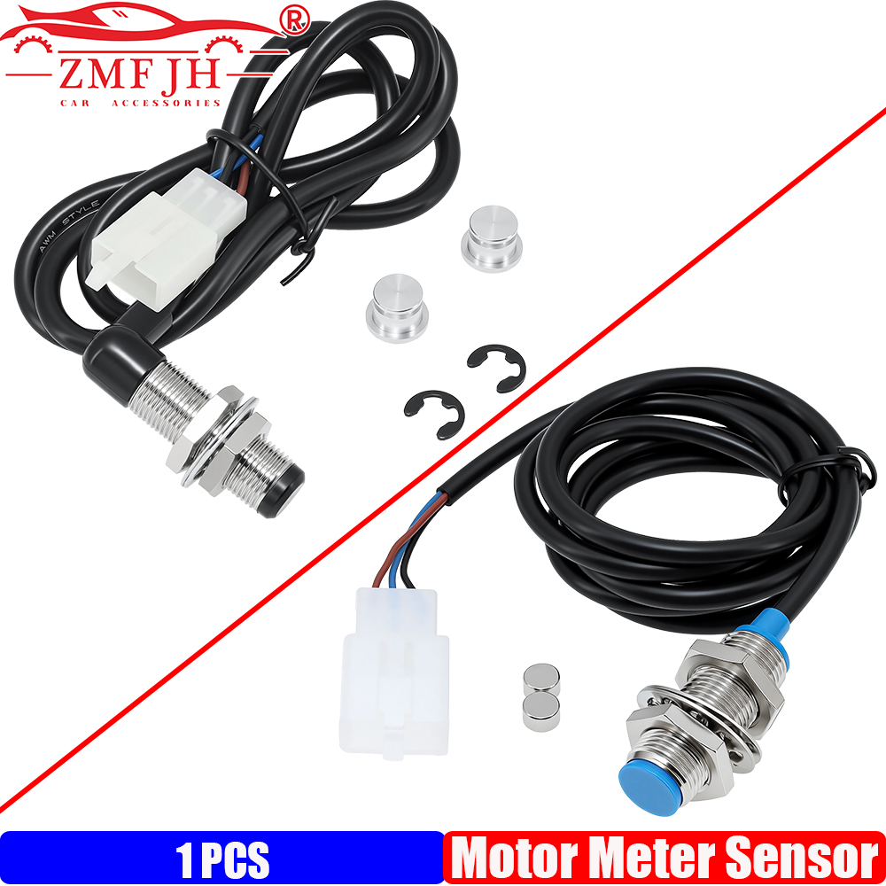 Ir Blaster Universal - ZMFJH ชุดเปลี่ยนมาตรวัดความเร็วรถจักรยานยนต์แบบแม่เหล็ก สายเซ็นเซอร์วัดระยะทางความเร็วที่ทนทาน 2 แม่เหล็ก ใช้ได้กับมอเตอร์