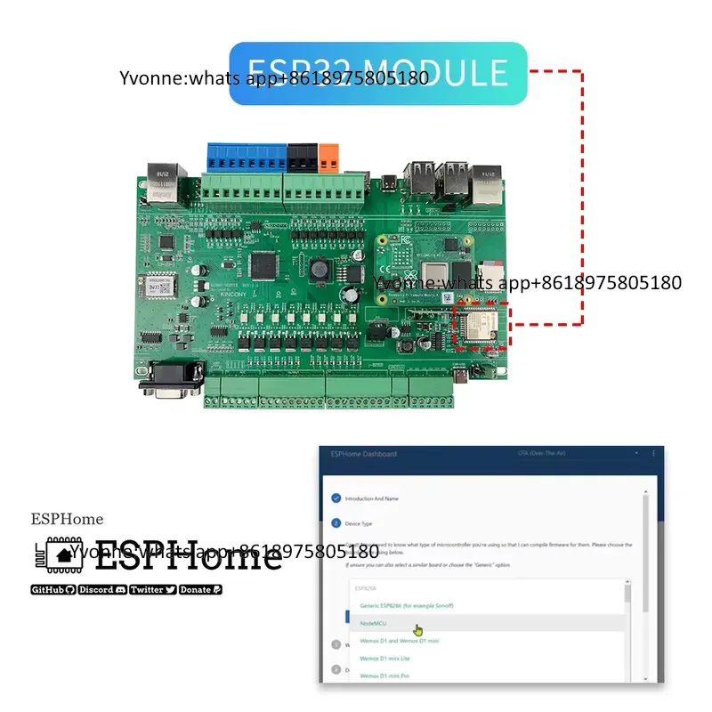 KC868-เซิร์ฟเวอร์ อีเธอร์เน็ต  - Diy Home Automation Server บทวิจารณ์และราคา