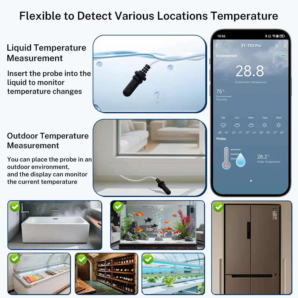 เซ็นเซอร์วัดอุณหภูมิและความชื้ - Temperature Humidity Sensor บทวิจารณ์และราคา