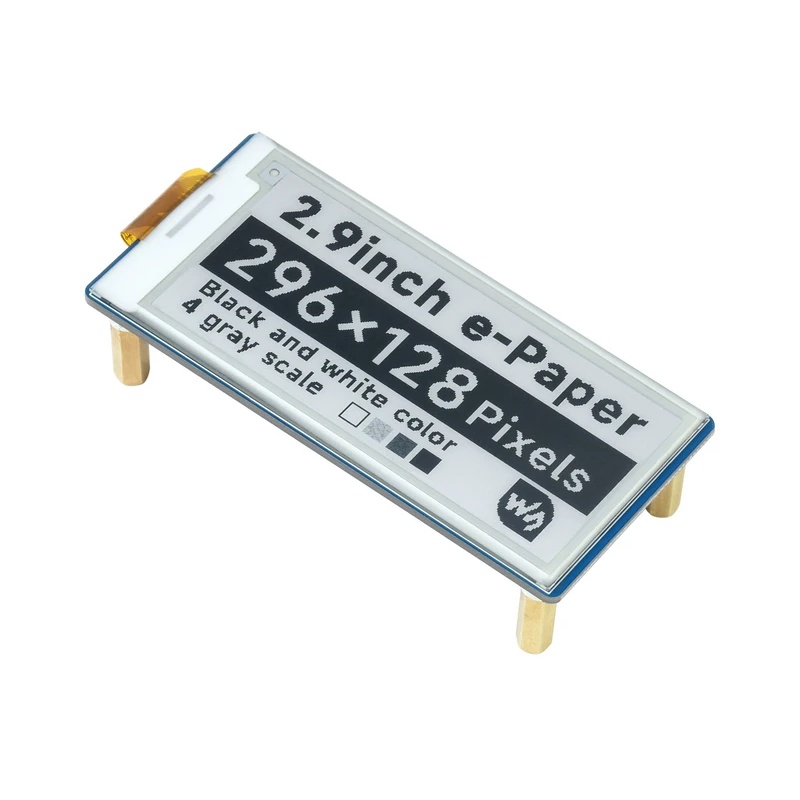 โมดูลจอแสดงผล E-Paper E-Ink ขน - Display Epaper 2.9 บทวิจารณ์และราคา