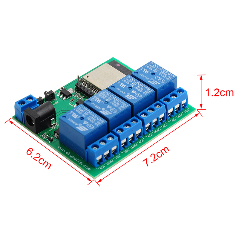 ESP32S โมดูลรีเลย์อินเตอร์เน็ต - Iot Diy Home Automation บทวิจารณ์และราคา