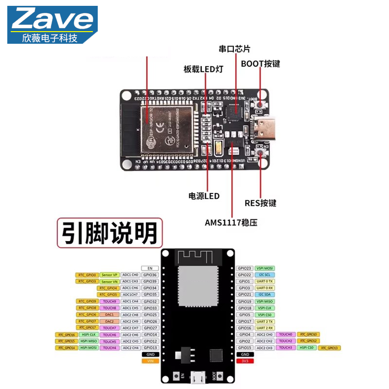 ESP32 ไวไฟบลูทูธบอร์ดพัฒนา Typ - Esp8266 Nodemcu Board บทวิจารณ์และราคา