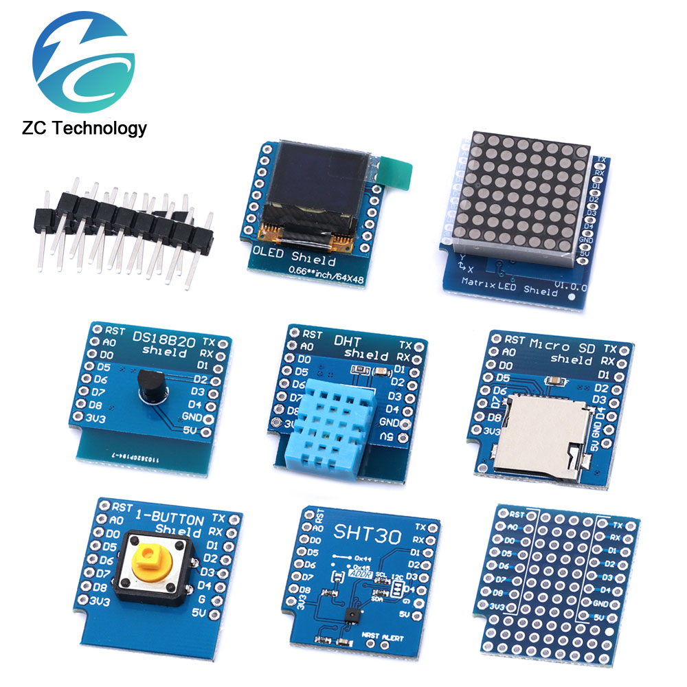 D1 Mini ESP8266 ESP-12F CH340G - Esp8266 Nodemcu Board บทวิจารณ์และราคา
