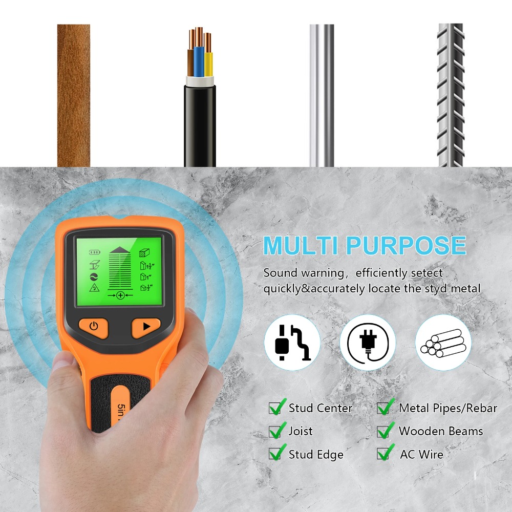เครื่องตรวจจับแบบดิจิตอล 5 in  - Water Leak Detector Wired บทวิจารณ์และราคา