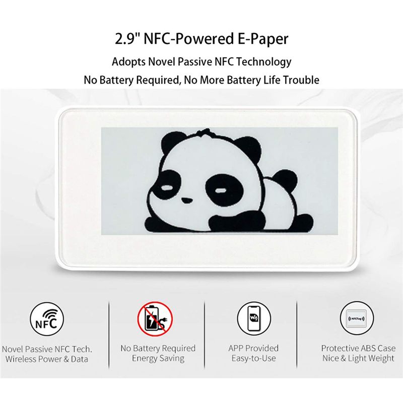 A49T 2.9 นิ้วไร้สาย NFC-Powere - Display Epaper 2.9 บทวิจารณ์และราคา
