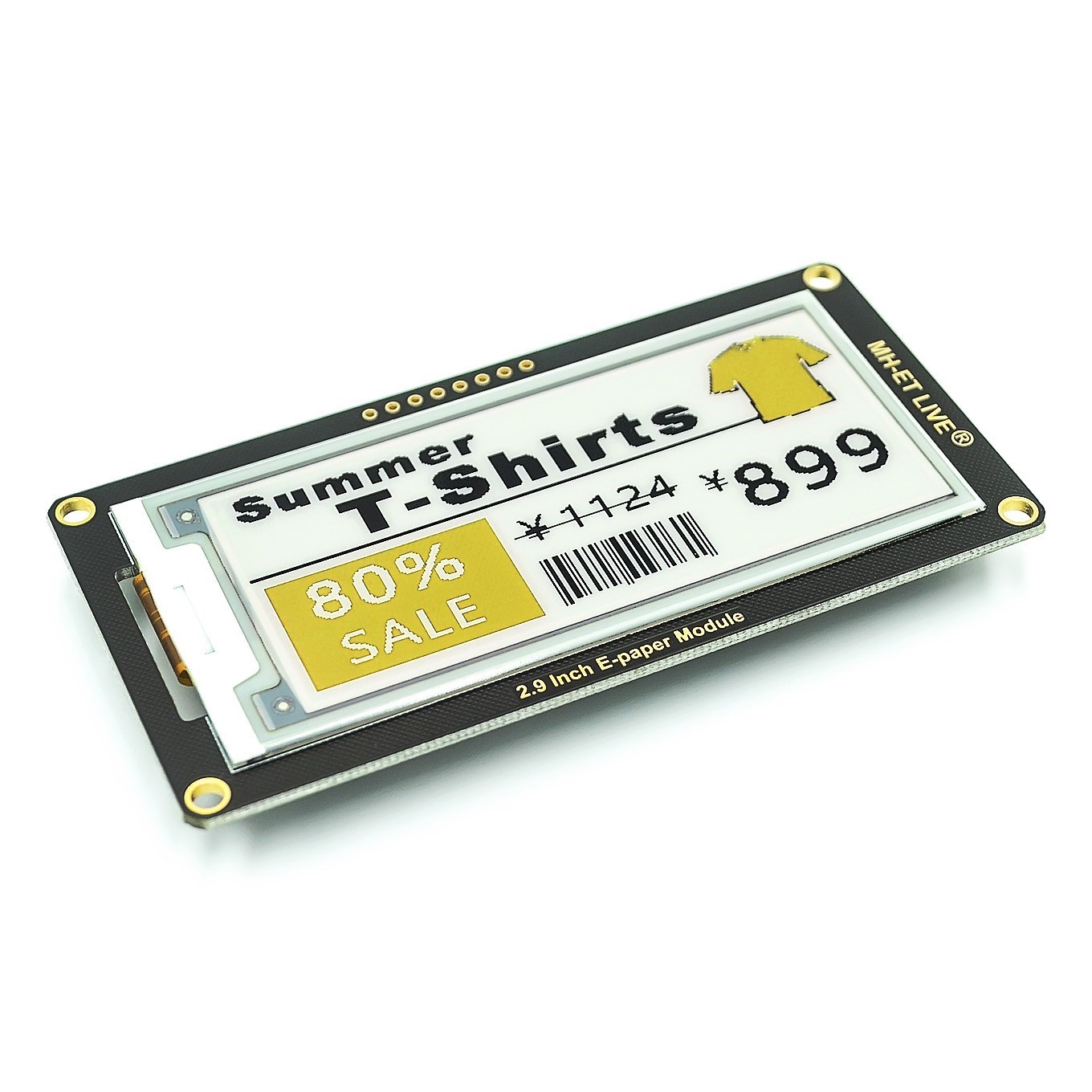 2.9 นิ้ว Epaper โมดูล E-paper  - Display Epaper 2.9 บทวิจารณ์และราคา